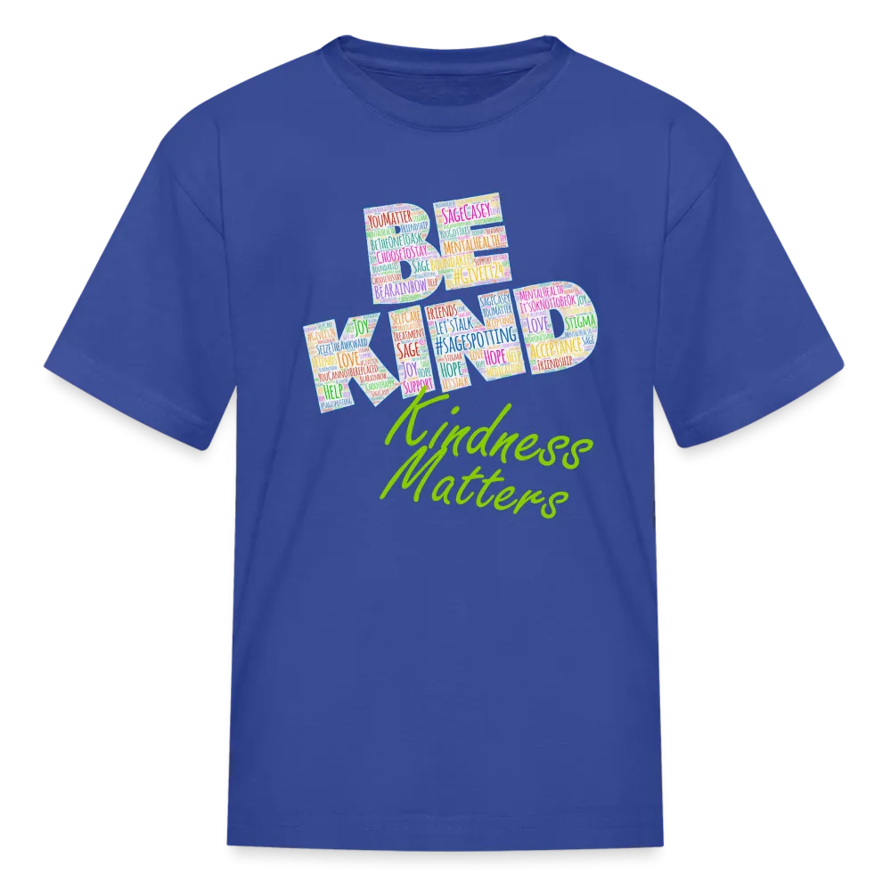 Kids' T-Shirt - Be Kind WordCloud