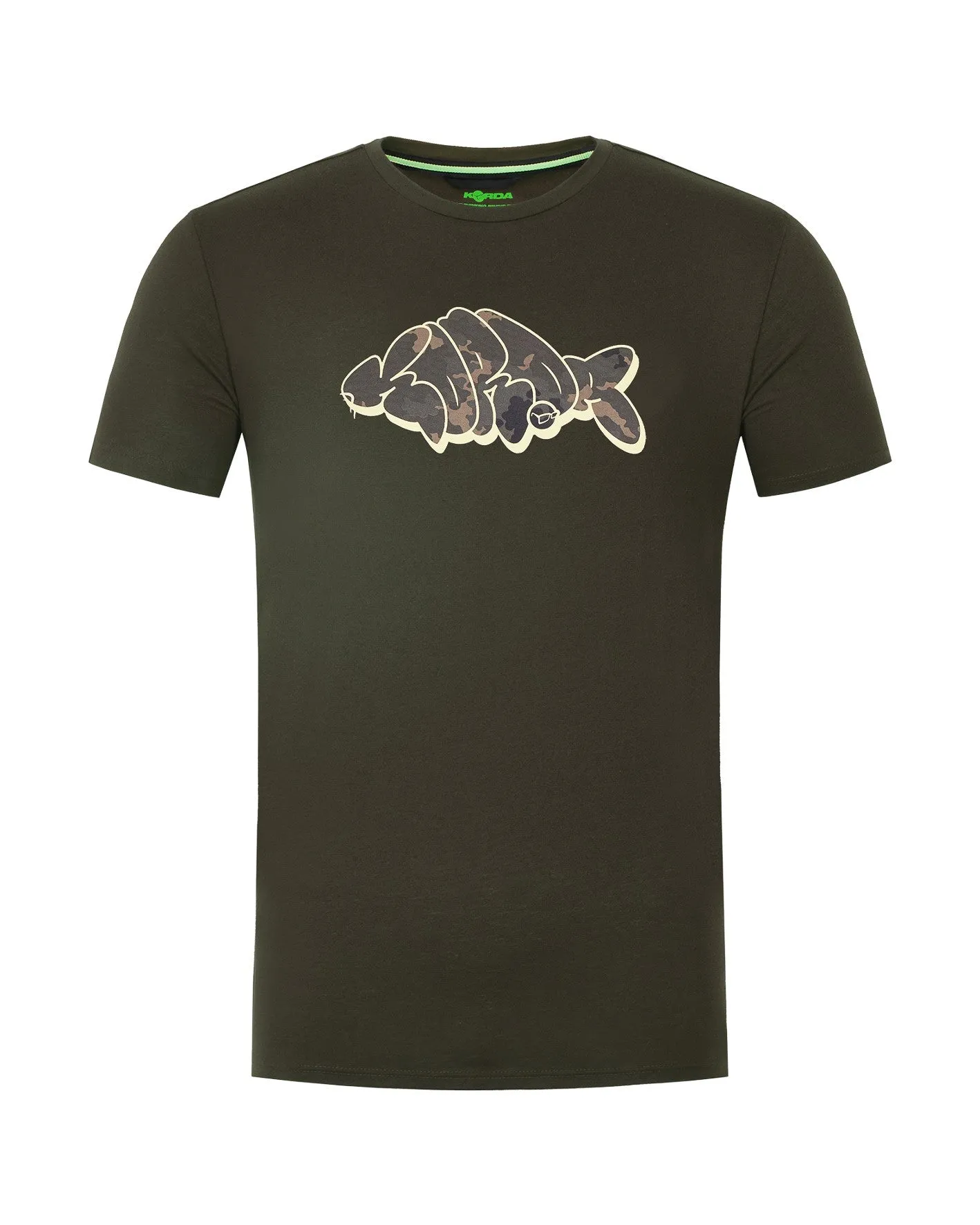 Korda Outline Tee Shirt Dark Olive