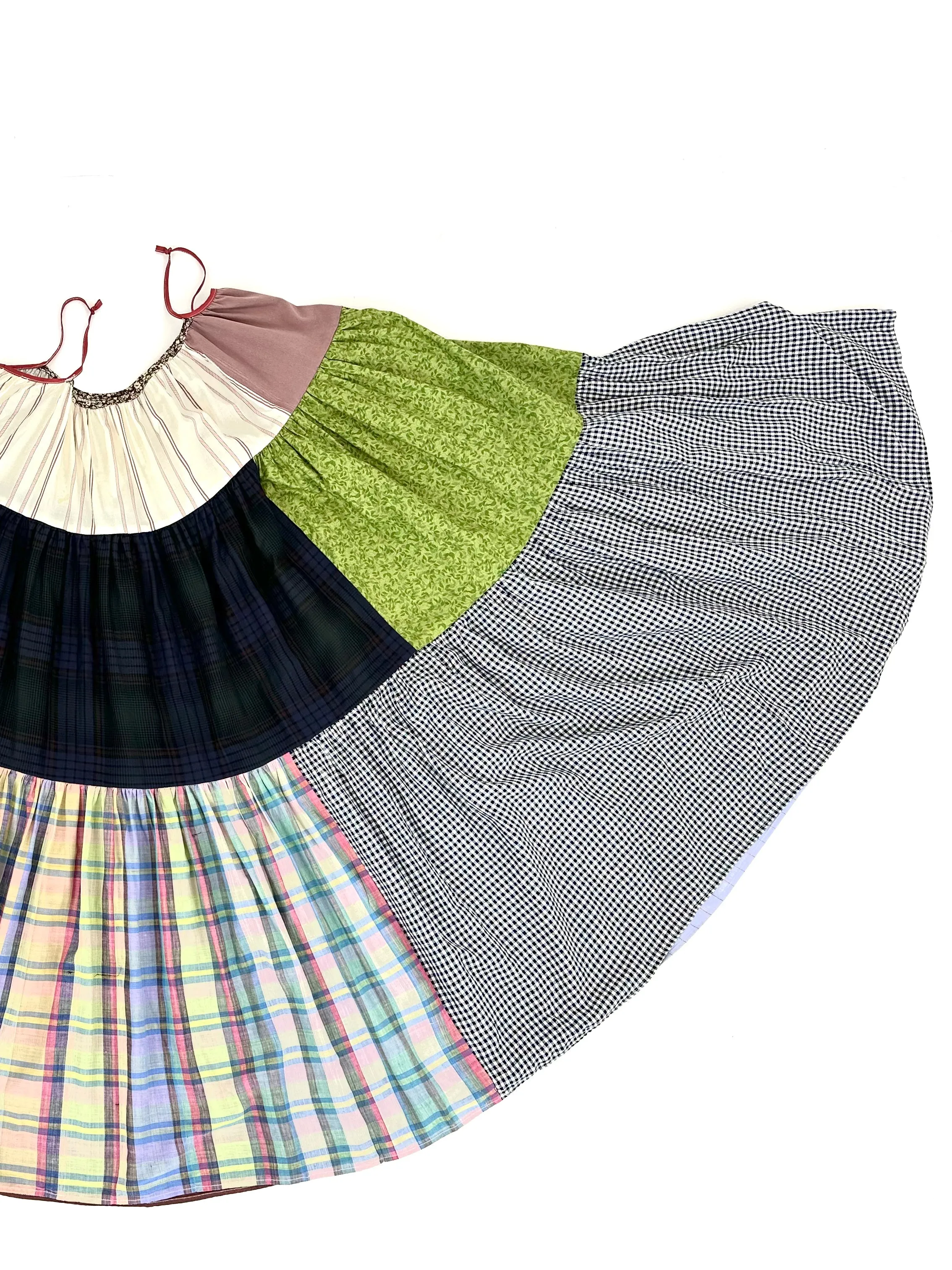 La Réunion Patchwork Tent Dress
