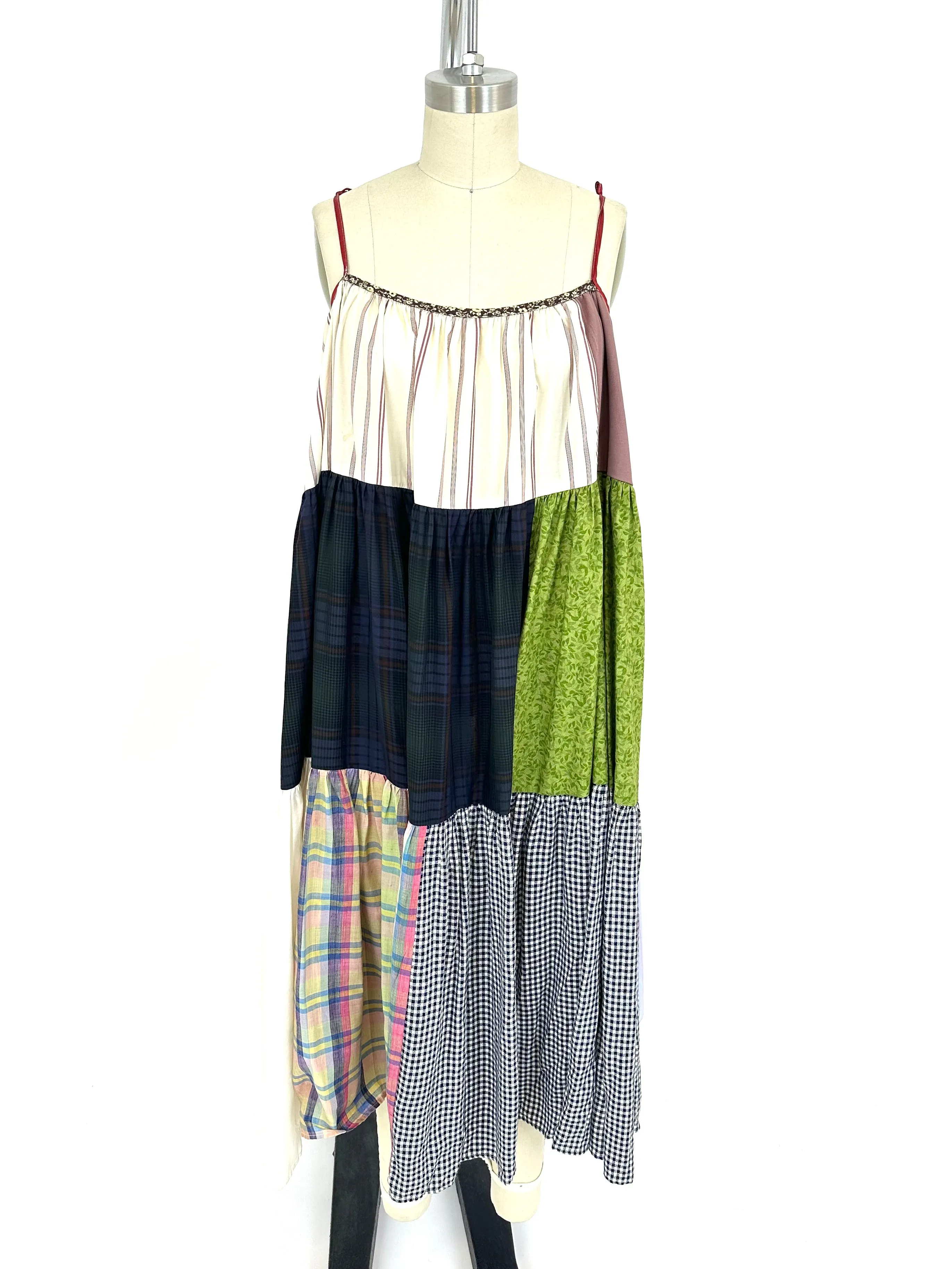 La Réunion Patchwork Tent Dress
