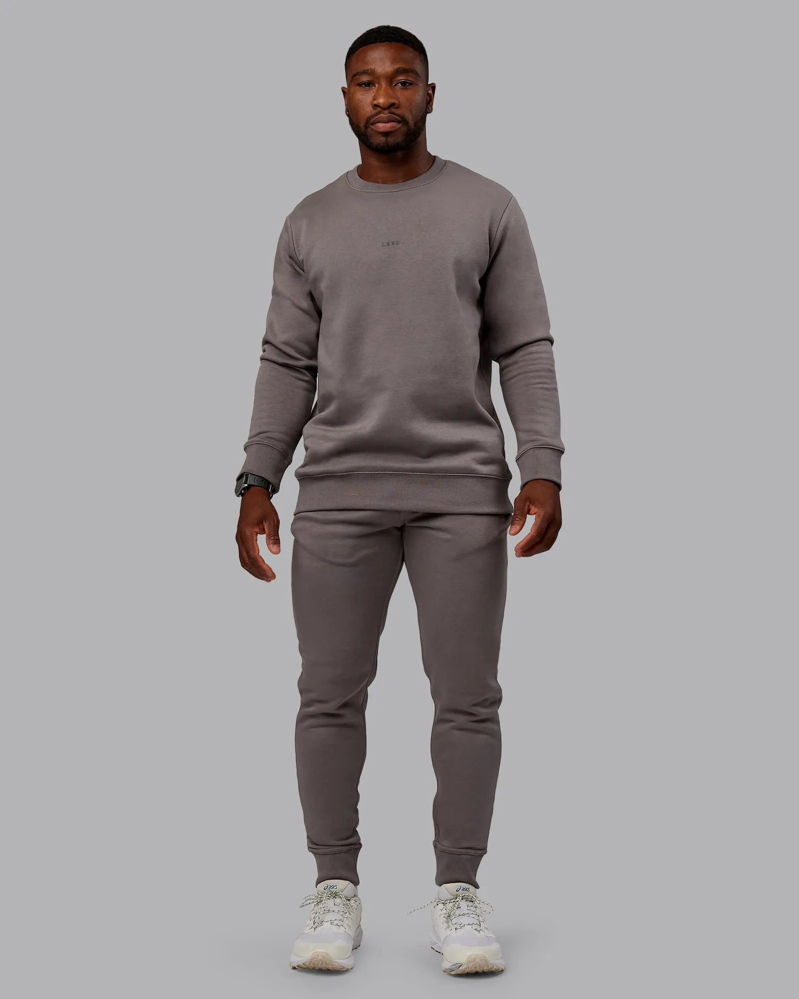 Leg It Sweater - Storm Front-Black