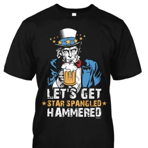 Let's Get Star Spangled Hammered Shirt