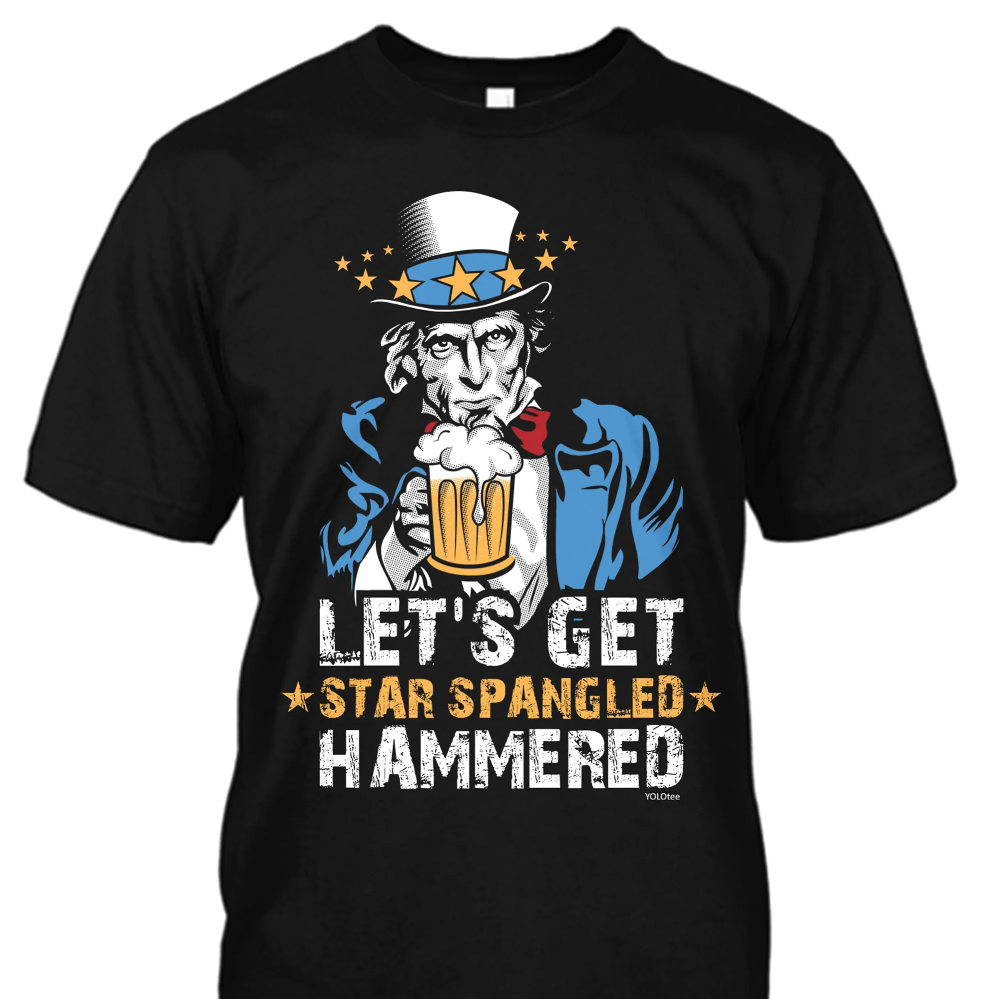 Let's Get Star Spangled Hammered Shirt
