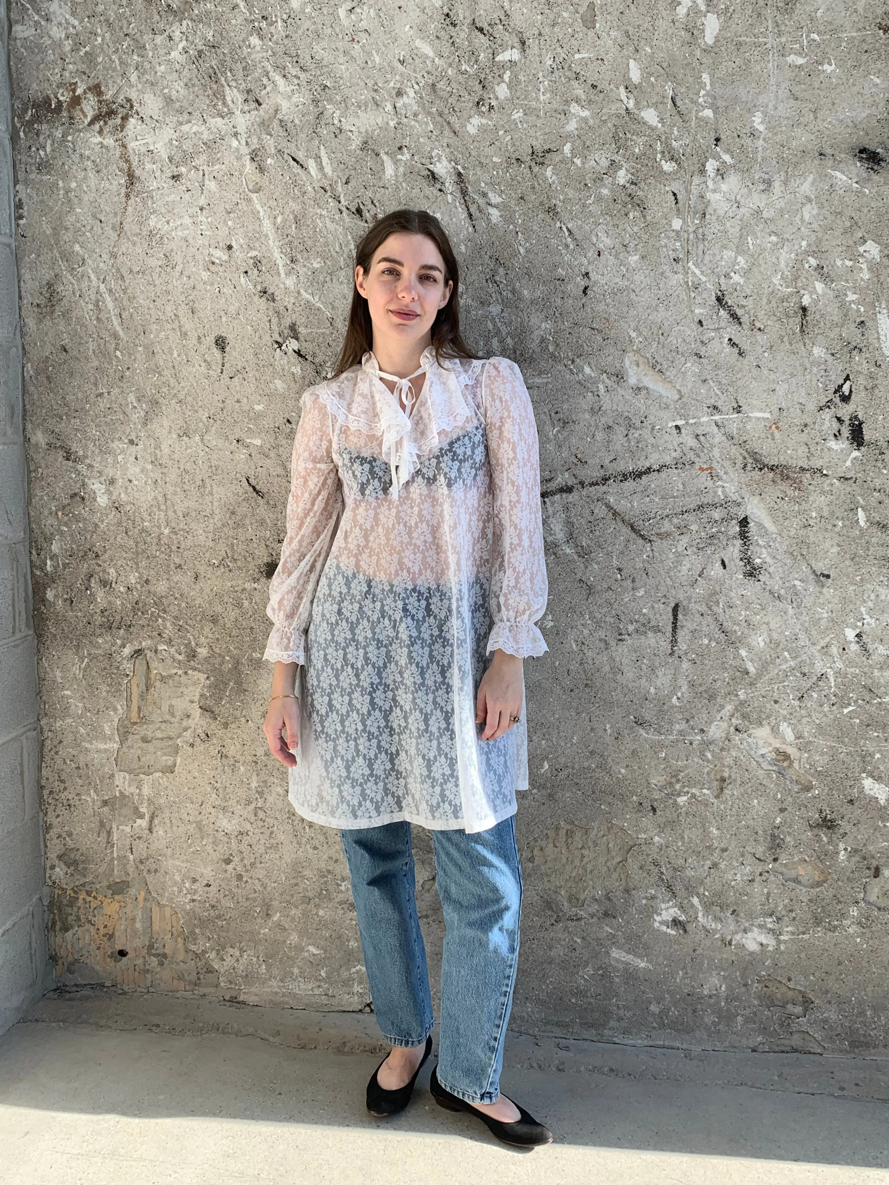 Lily of France lace mini dress