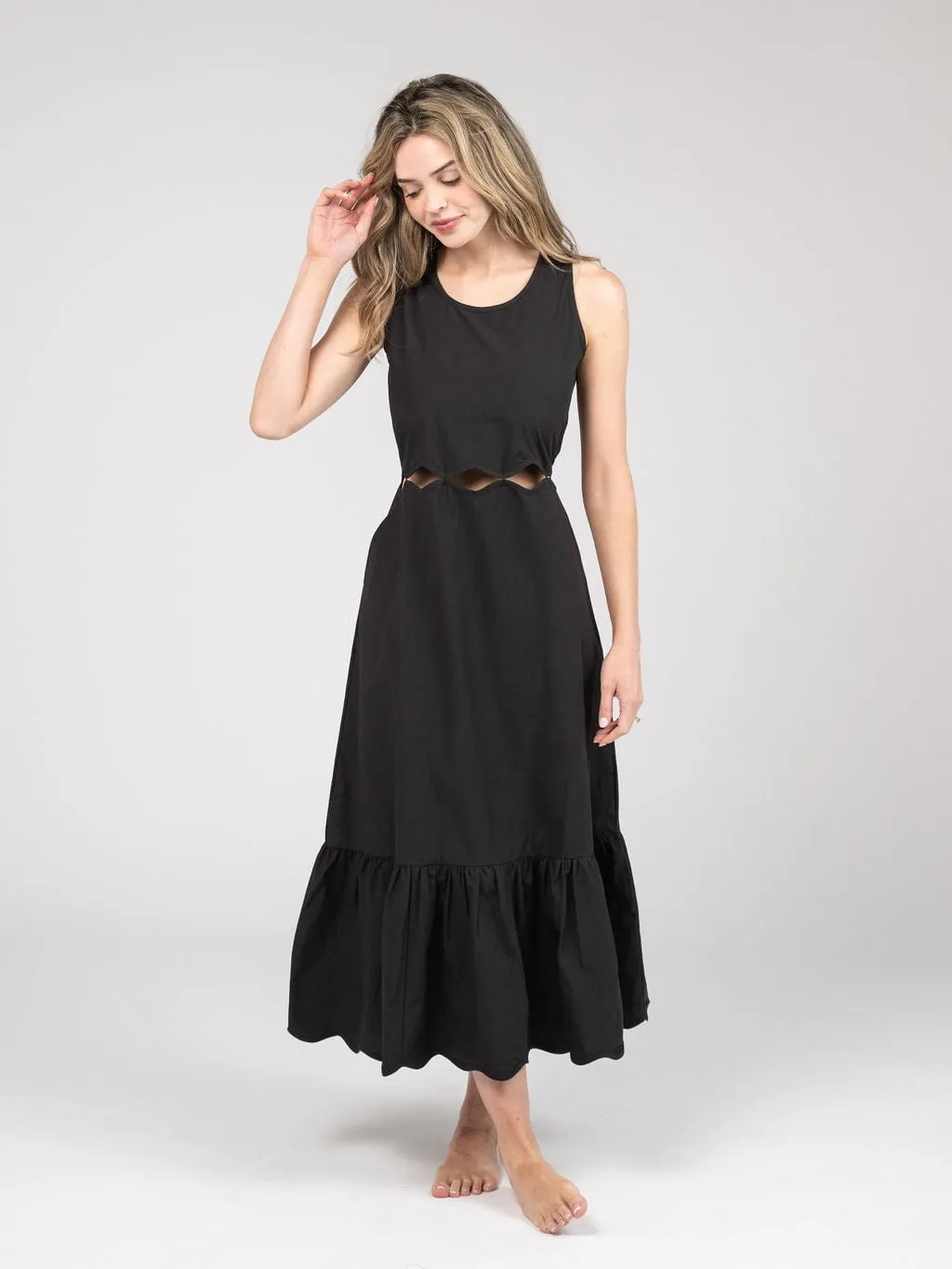 Lina Dress in Black by Beau & Ro