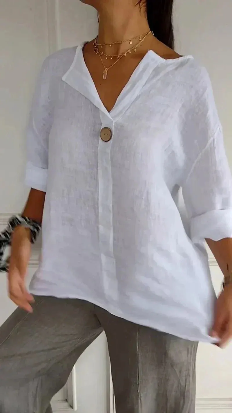 Linen Casual Blouse | Lightweight & Breathable