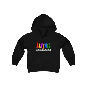 LIVING UNAPOLOGETICALLY BLACK Youth Hoodie