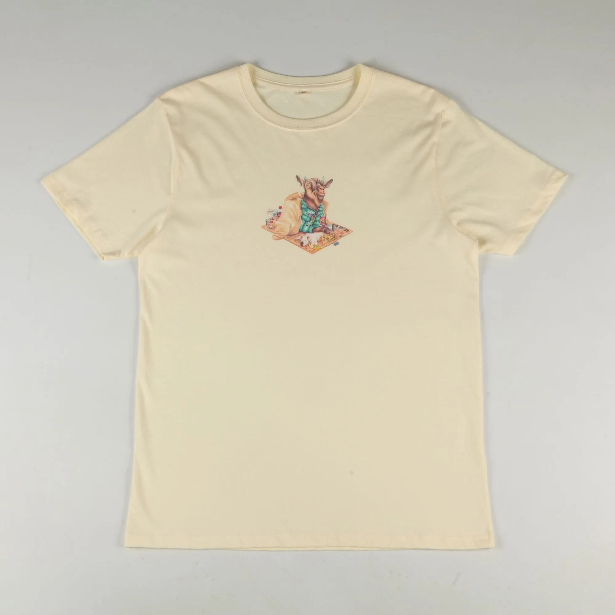 Lloyd Houston 'Homeless GOAT' T-Shirt (Yellow)