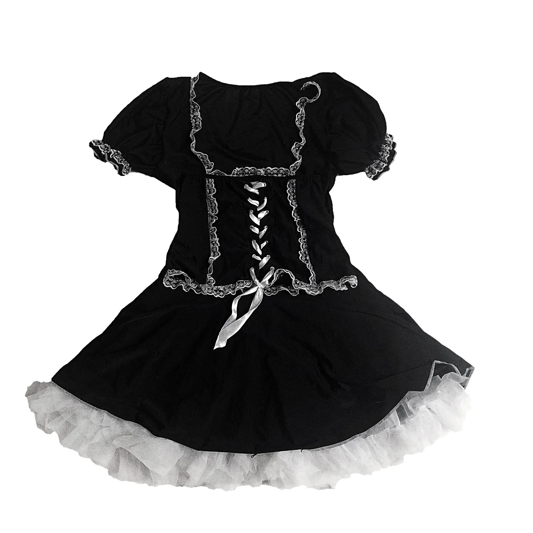 Lolita lace black dress  YC21718