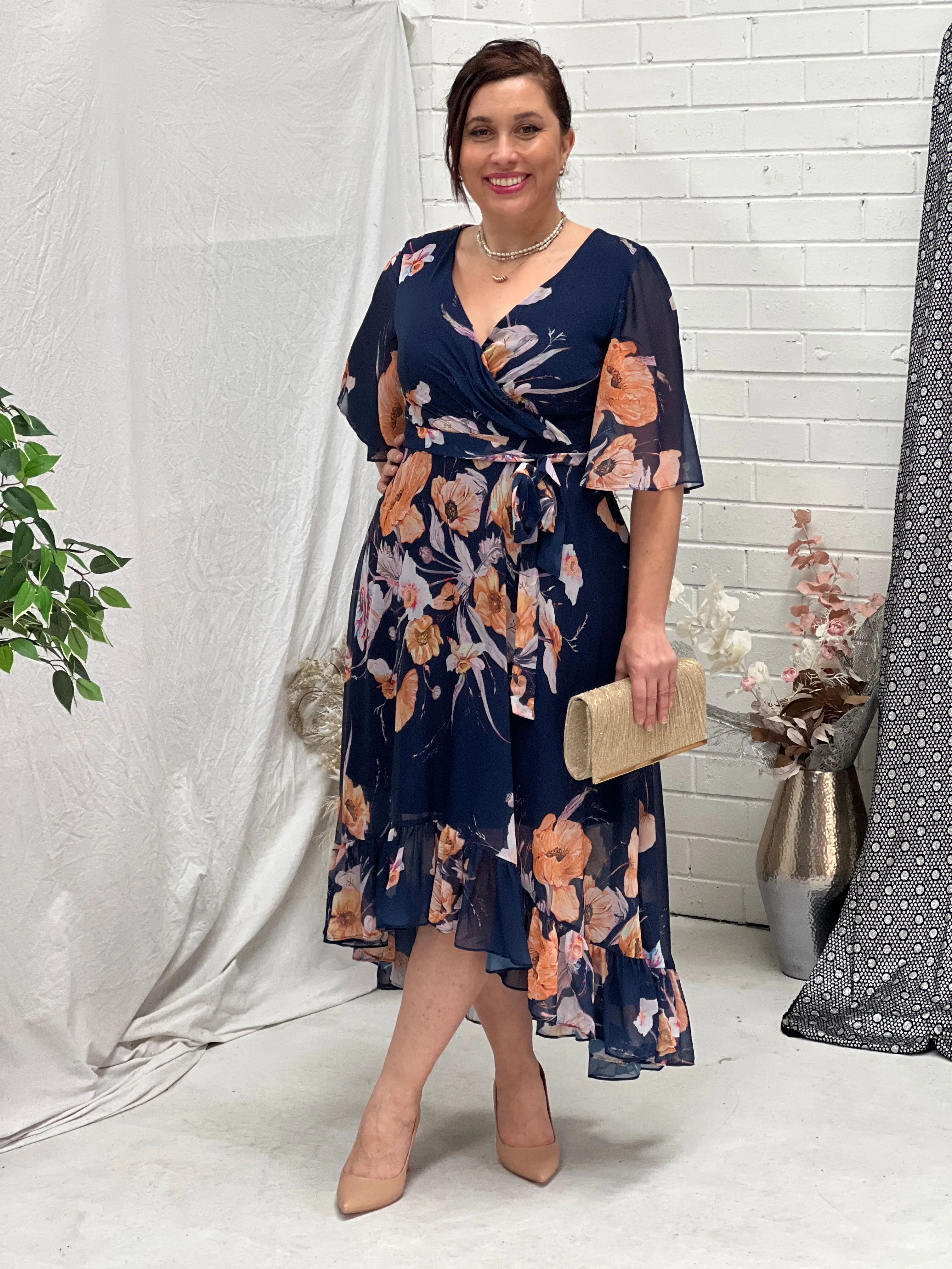 Lolita Navy Evening Dress
