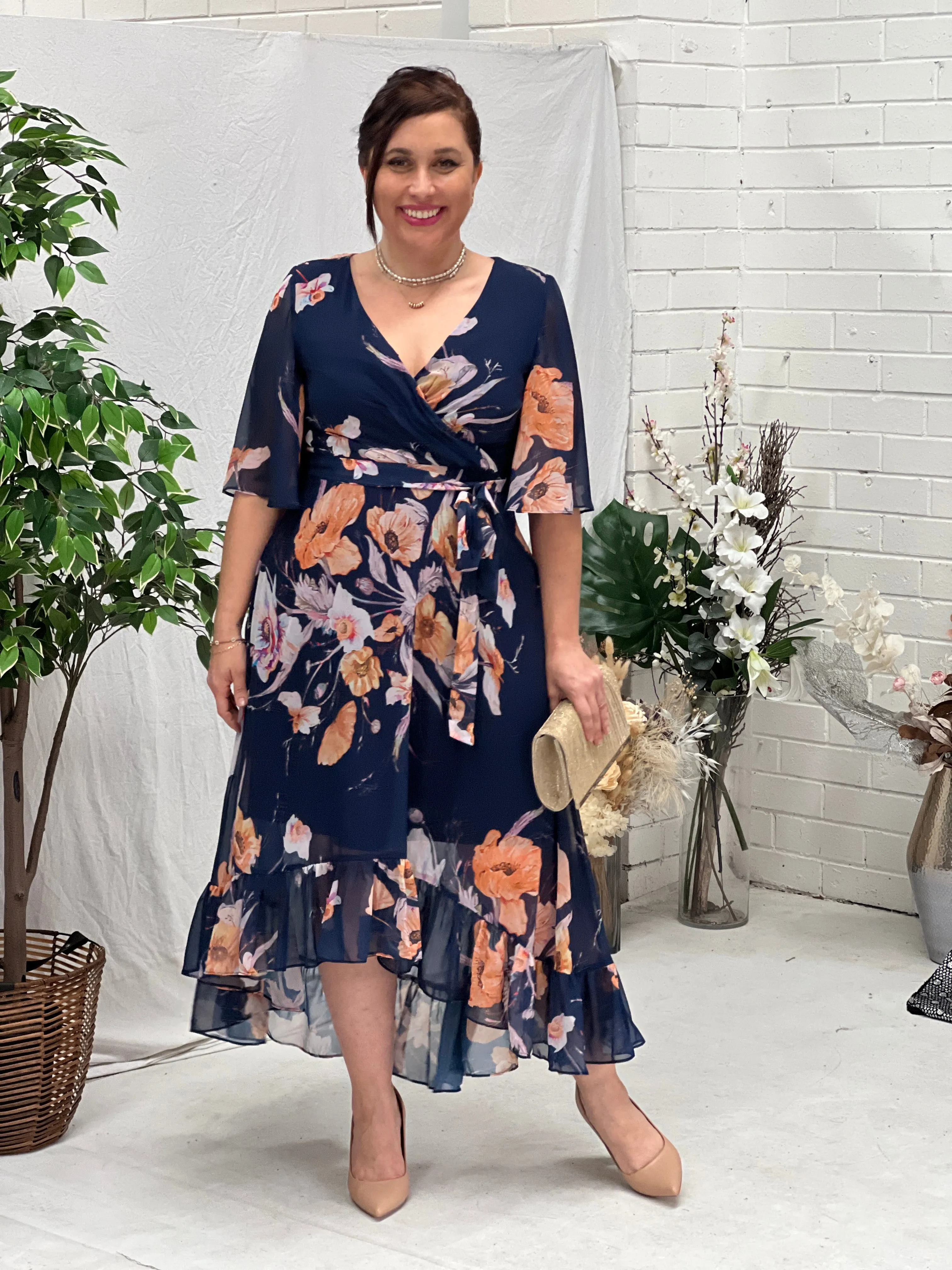 Lolita Navy Evening Dress
