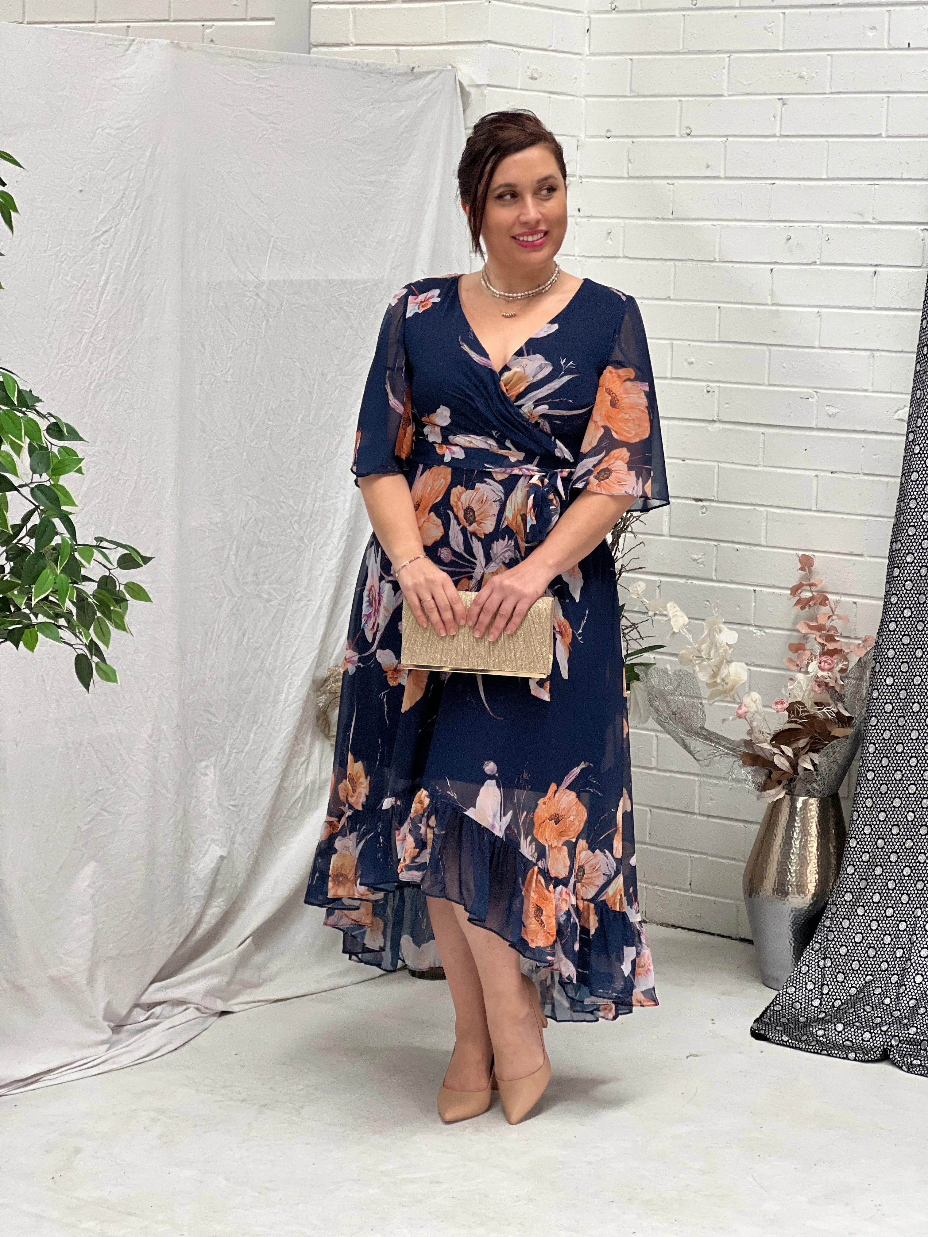 Lolita Navy Evening Dress