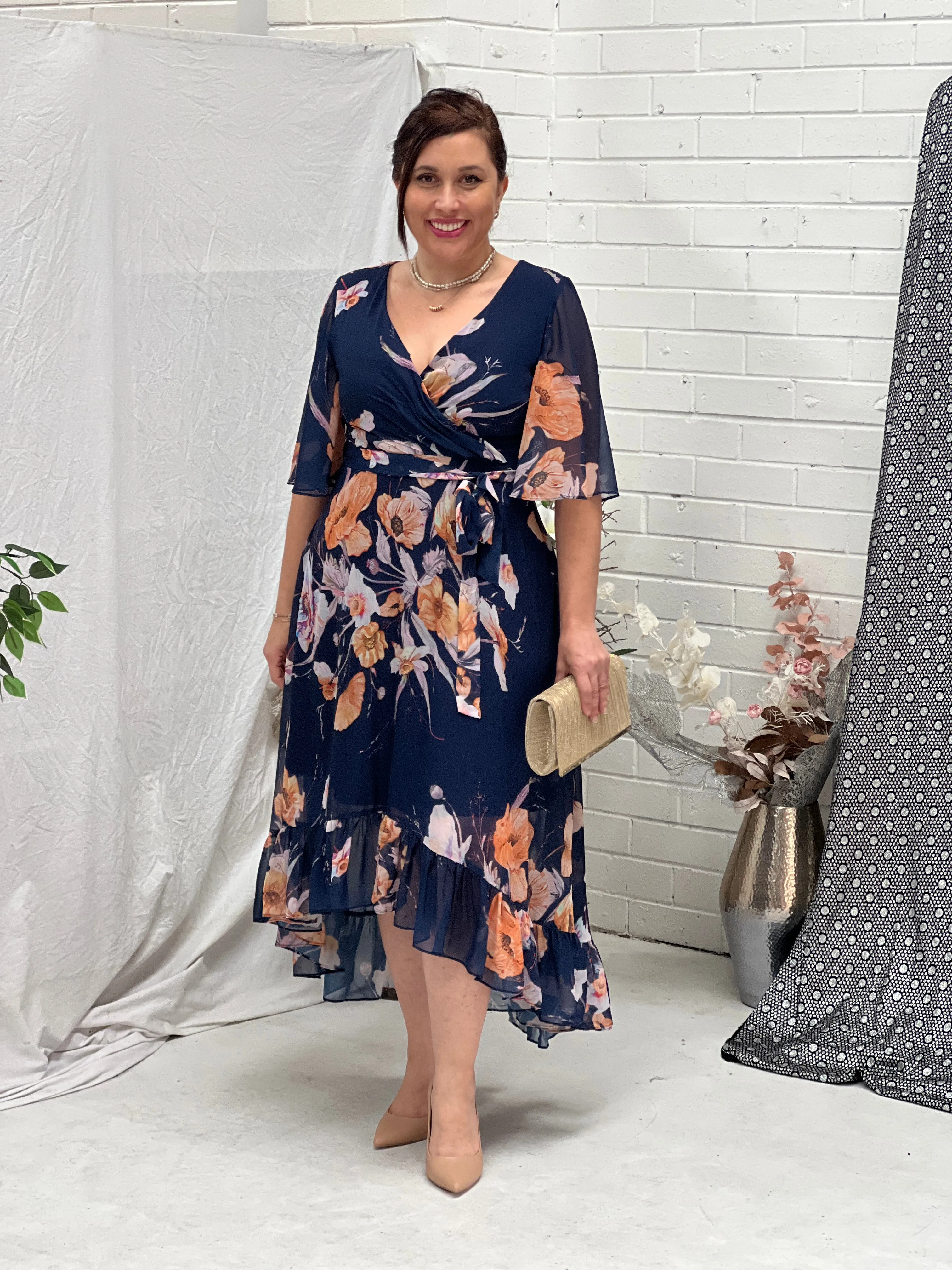 Lolita Navy Evening Dress