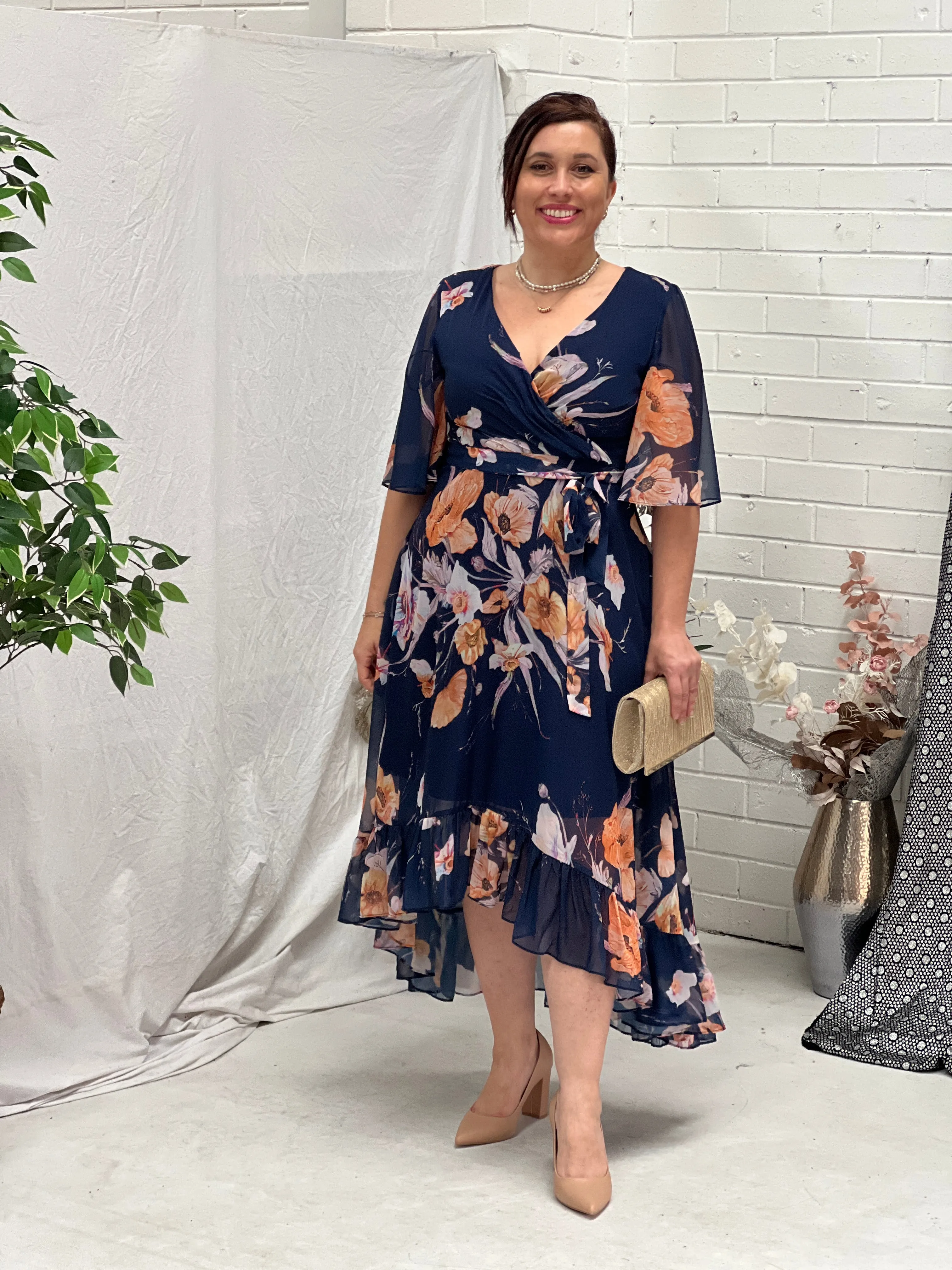 Lolita Navy Evening Dress