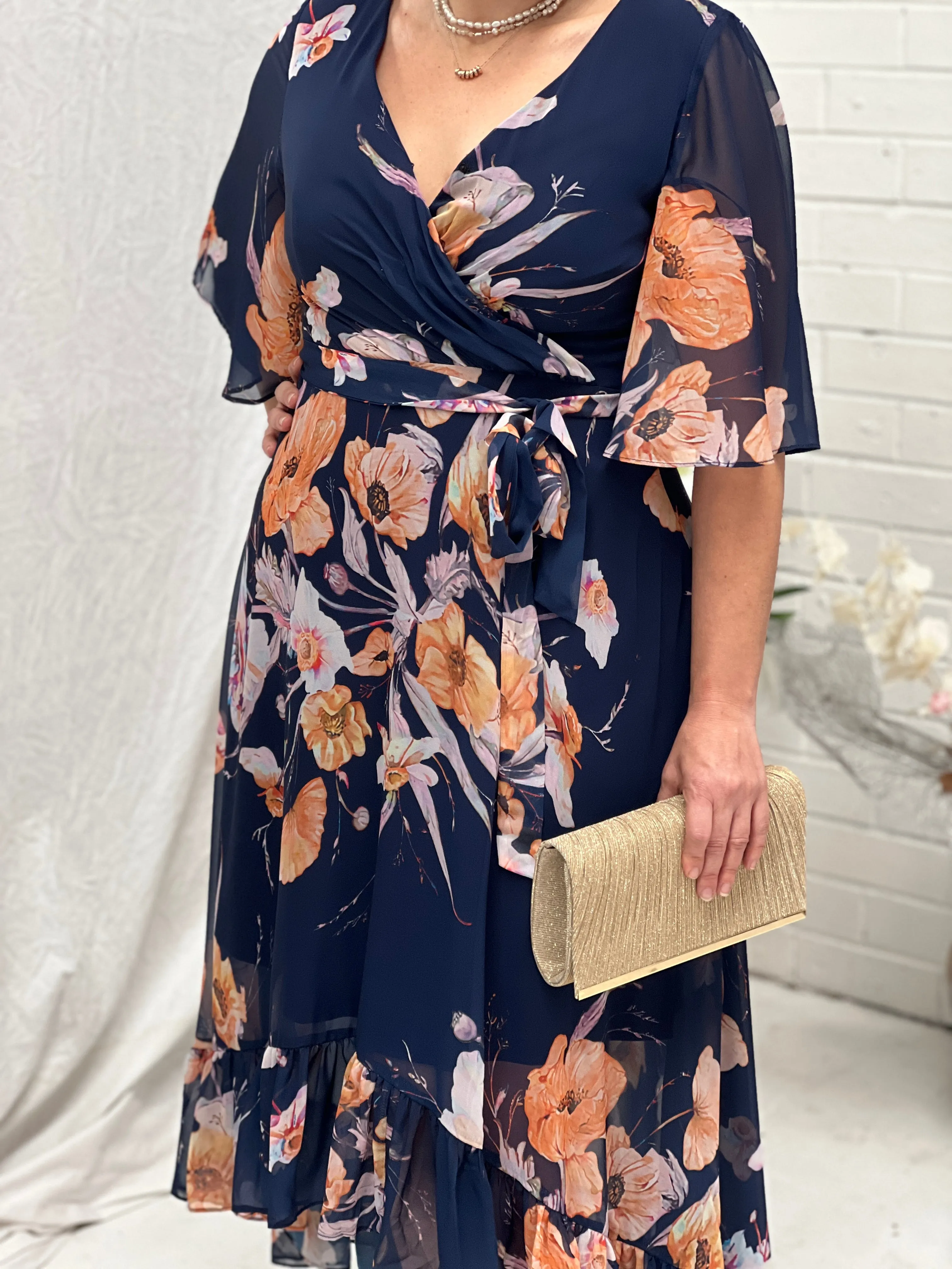 Lolita Navy Evening Dress