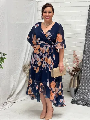 Lolita Navy Evening Dress