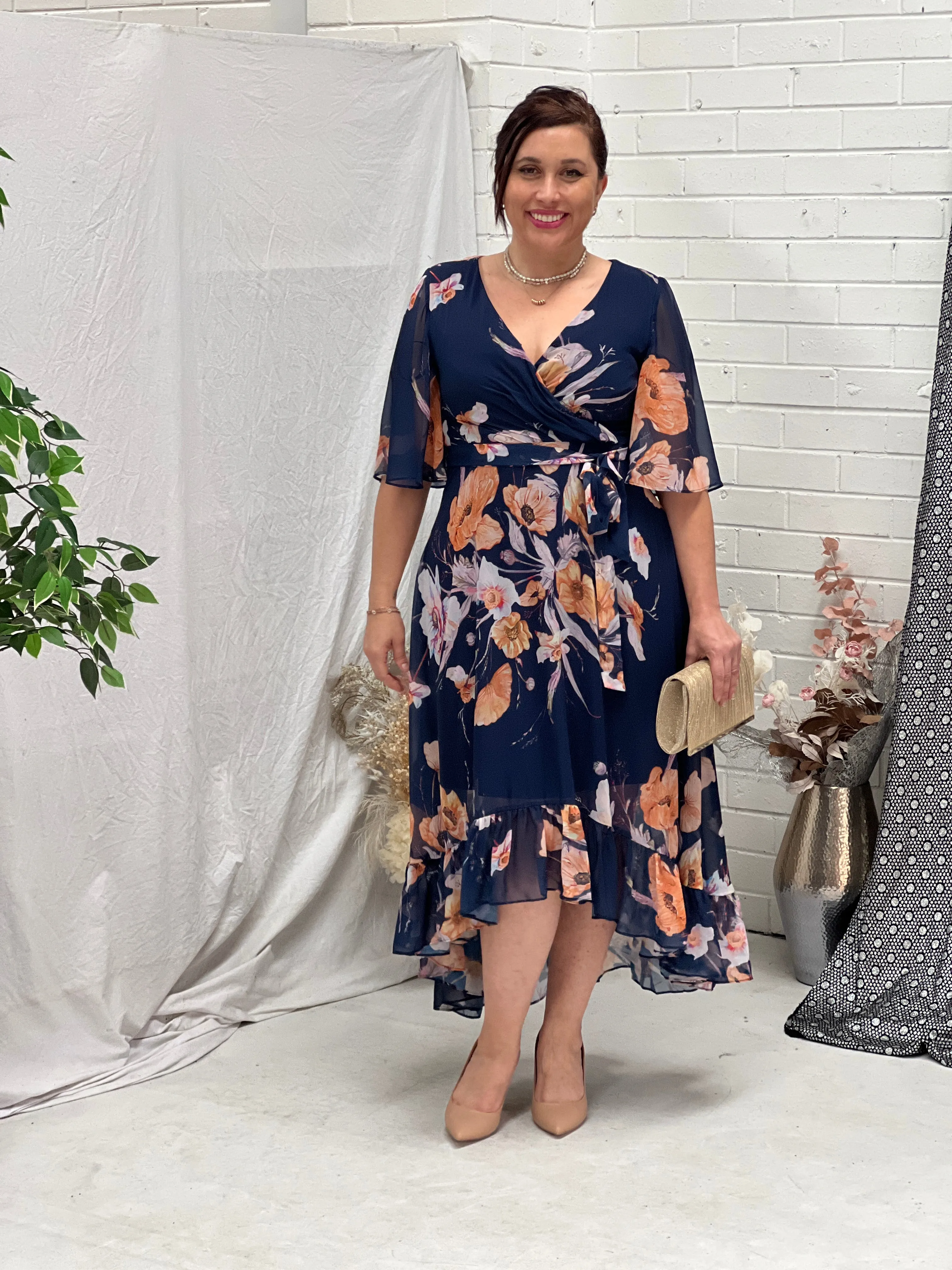 Lolita Navy Evening Dress