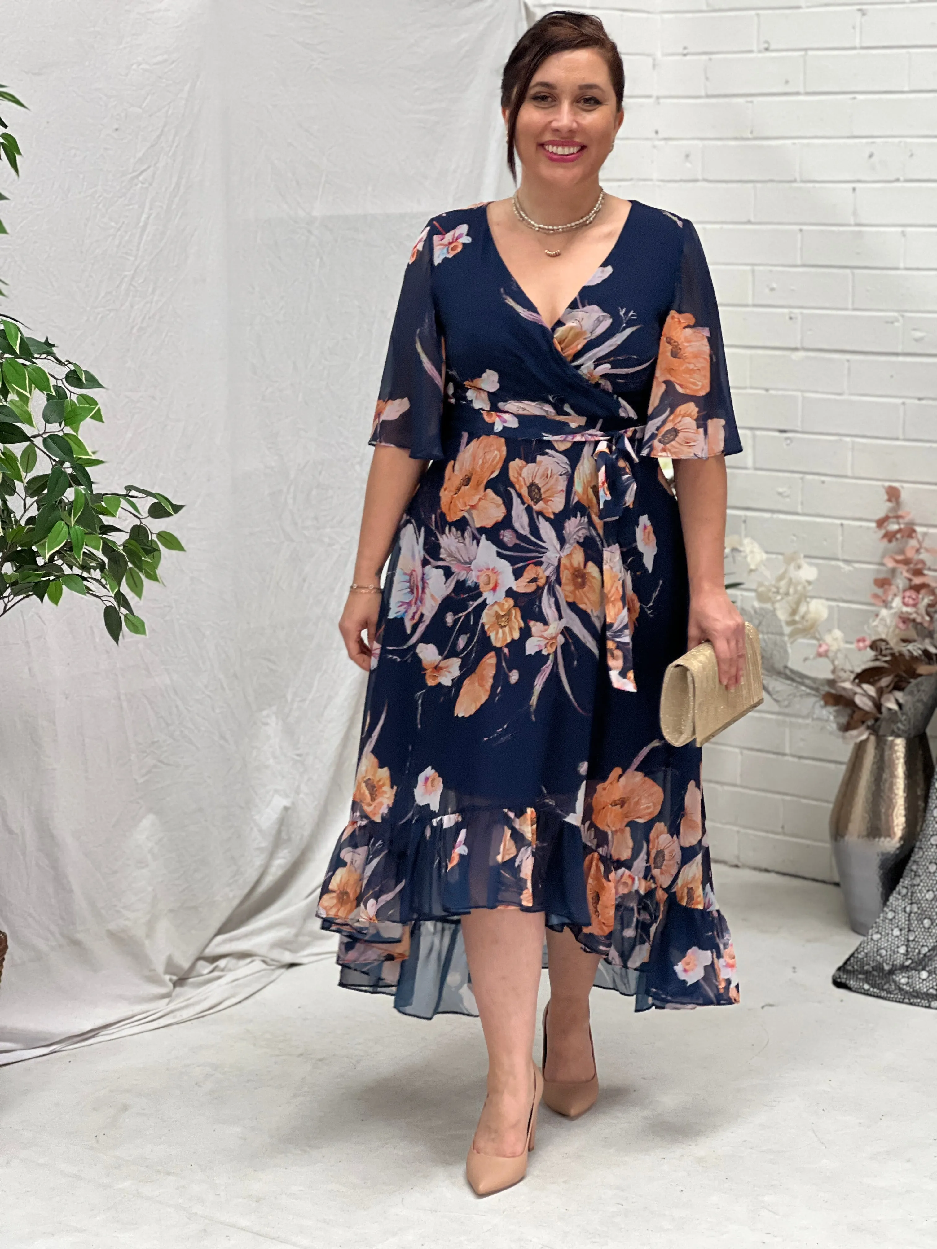 Lolita Navy Evening Dress