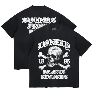 Lonely Hearts Records Cropped Premium T-Shirt
