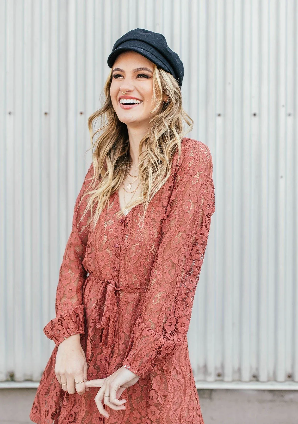 Love Letter Lace Mini Dress