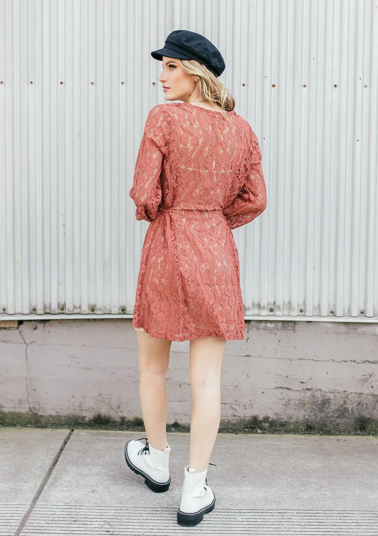 Love Letter Lace Mini Dress