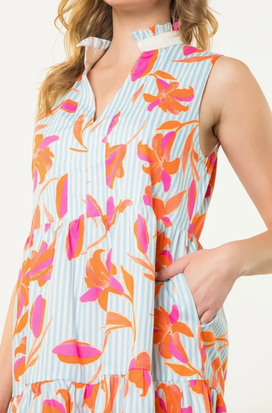 Maisie Dress -- Light Blue