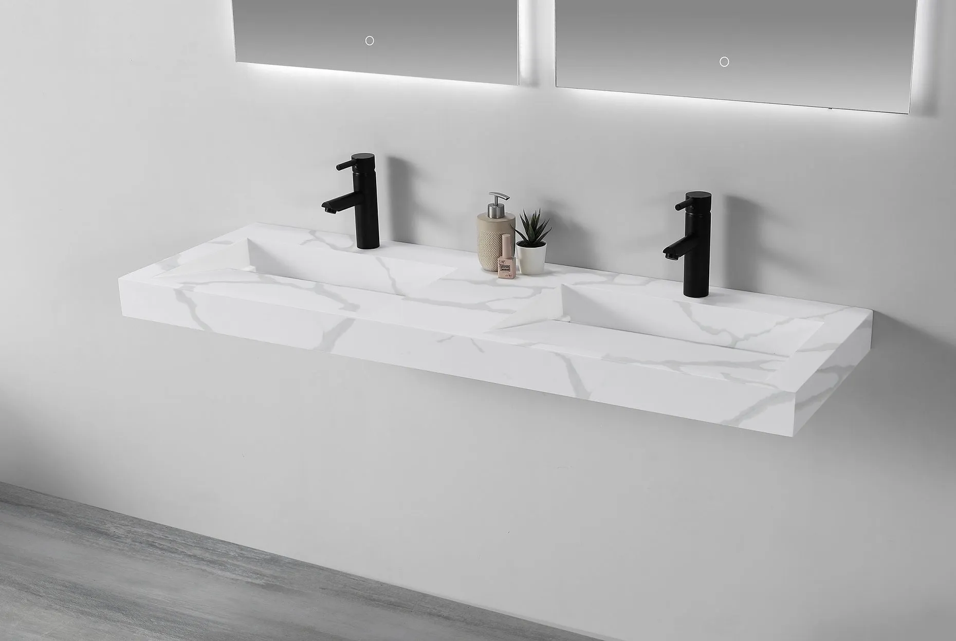 Marble Ramp Basin 1800mm - BUVS1800