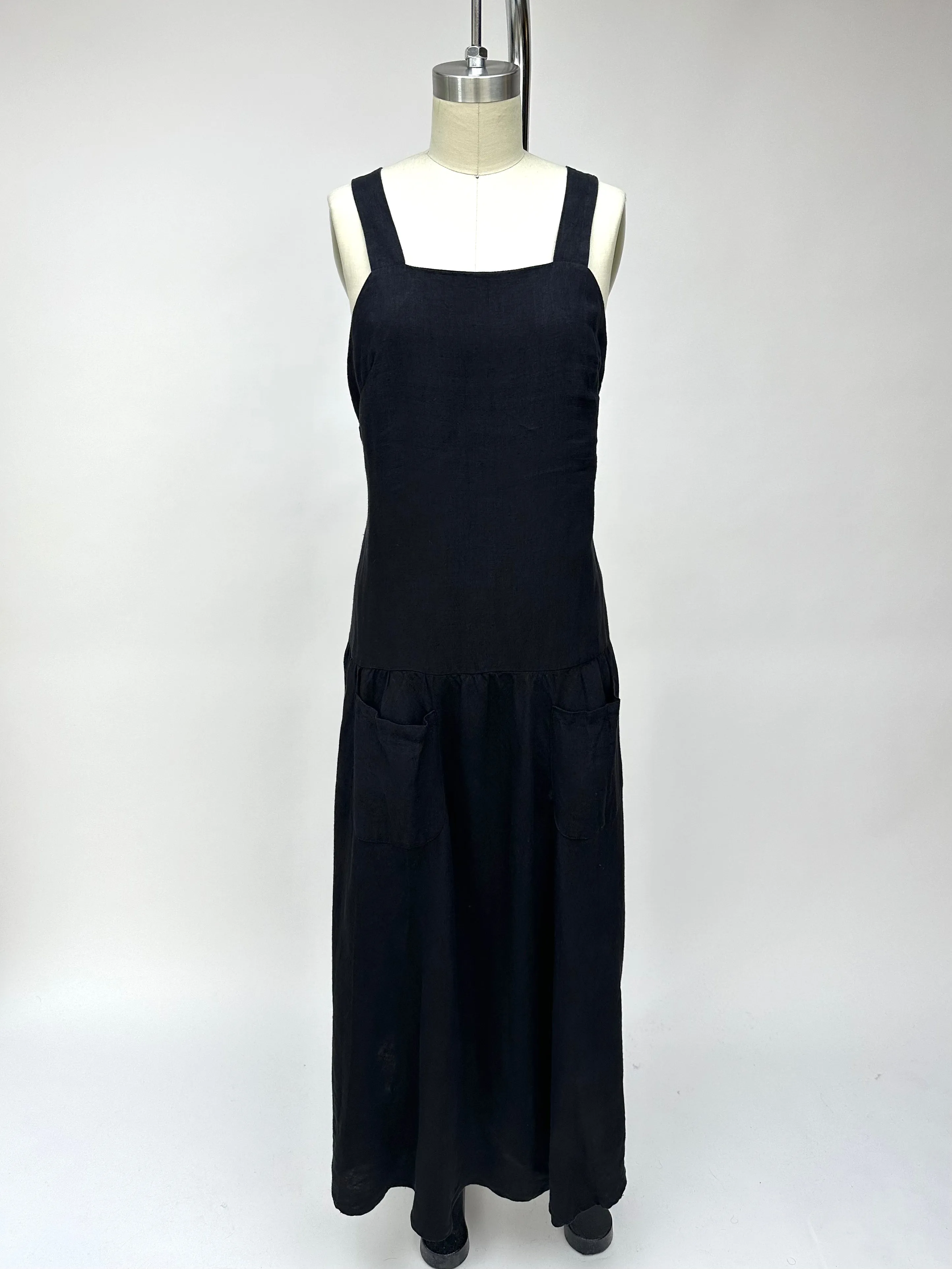 Matin Crossback Linen Maxi Dress
