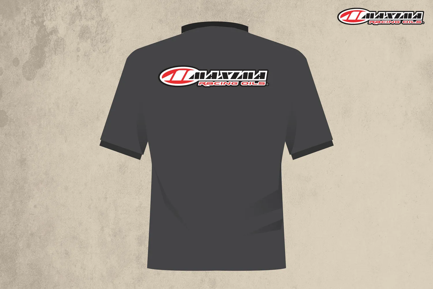 Maxima Racing T-Shirts printed -Black