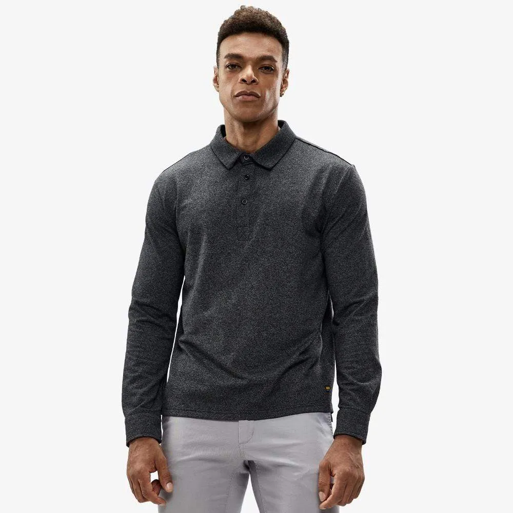 Men's Golf Polo Shirts Regular-fit Collared Cotton Shirt