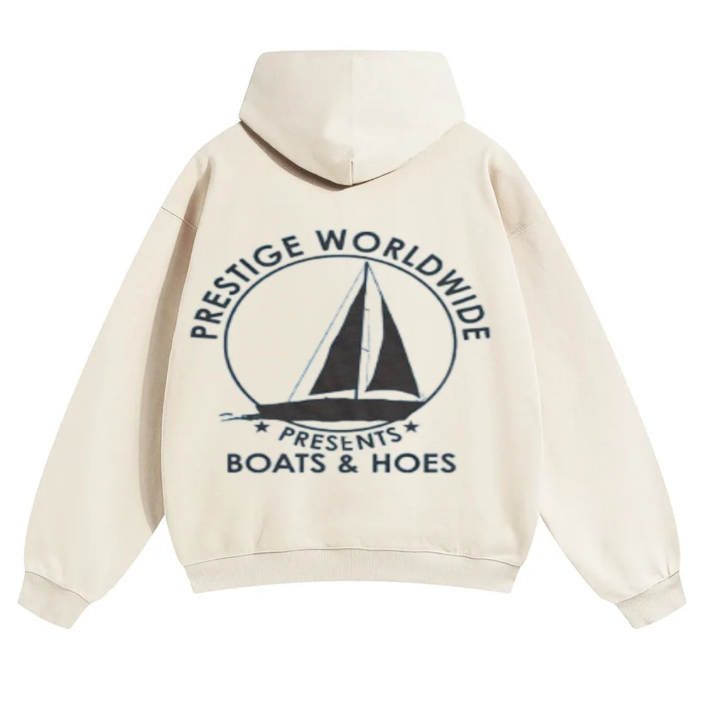 Mens Vintage Prestige World Wide Hoodies
