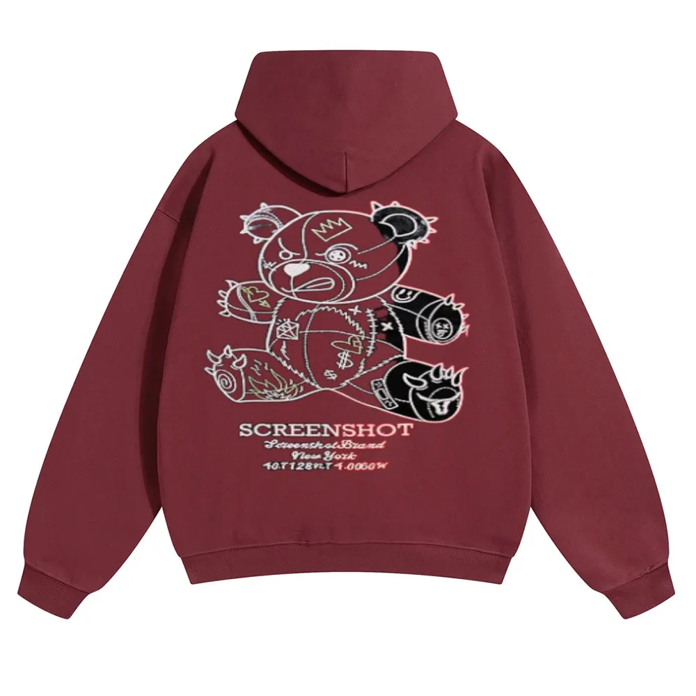 Mens Vintage Screenshot Hoodies