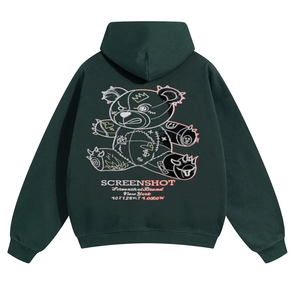 Mens Vintage Screenshot Hoodies