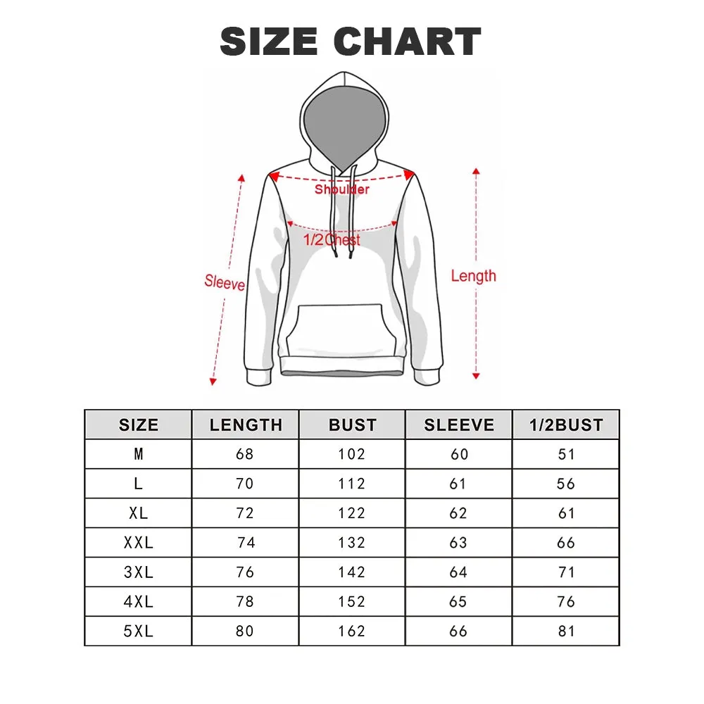 Mens Vintage Skeleton Crane Hoodies