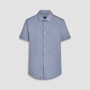Miles Geometric OoohCotton Short Sleeve Shirt