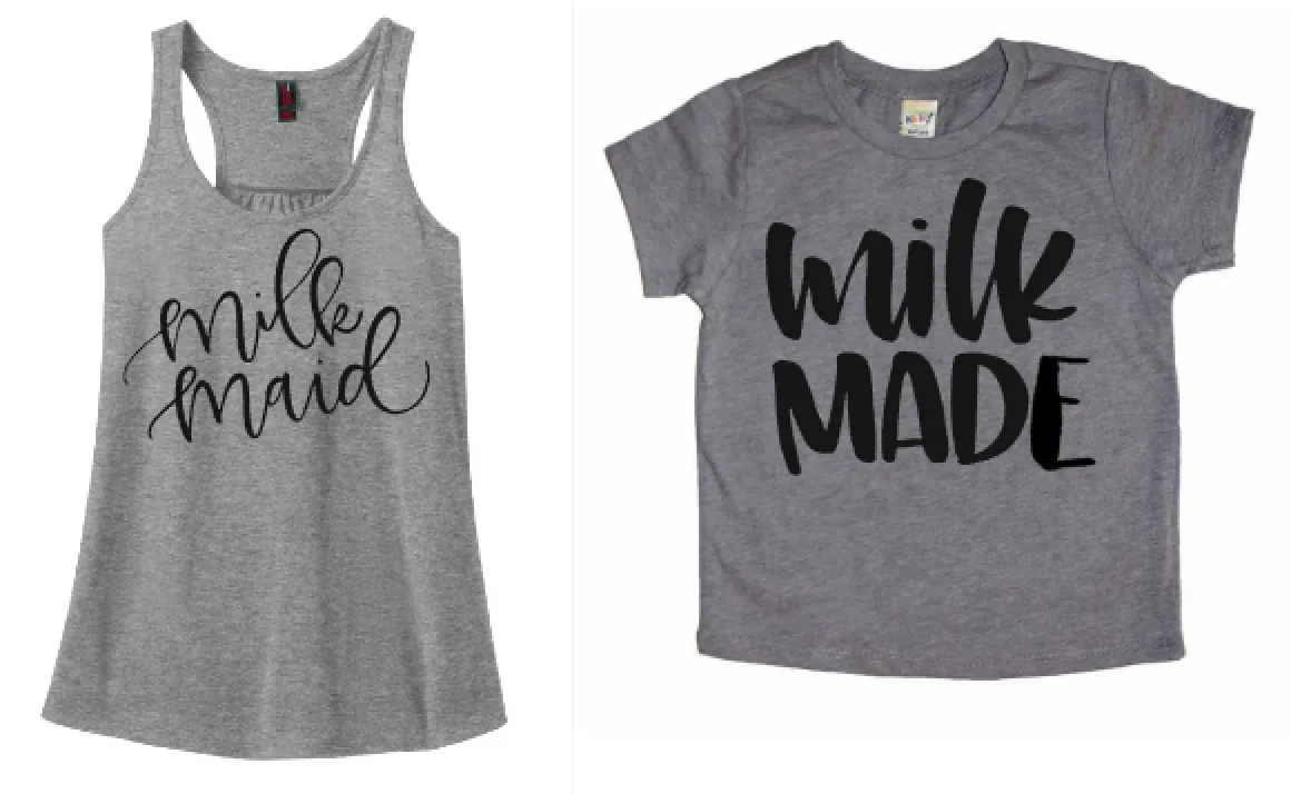 Milk Maid   Milk Made Mommy and Me Set