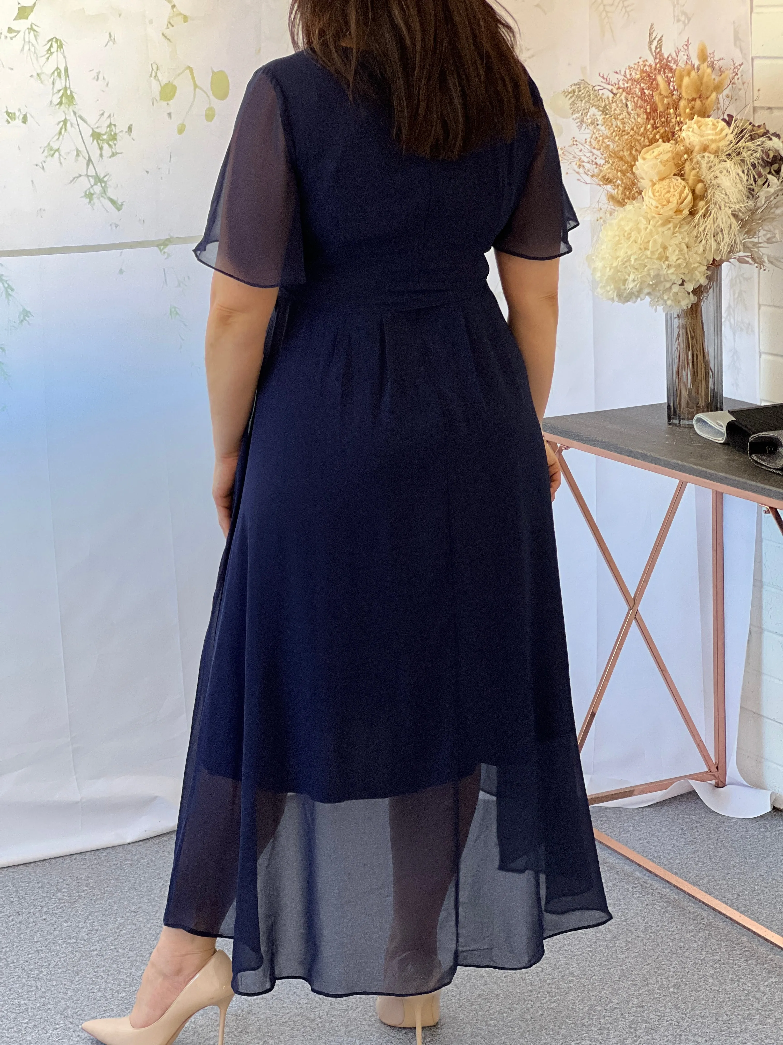 Mill Navy Evening Dress