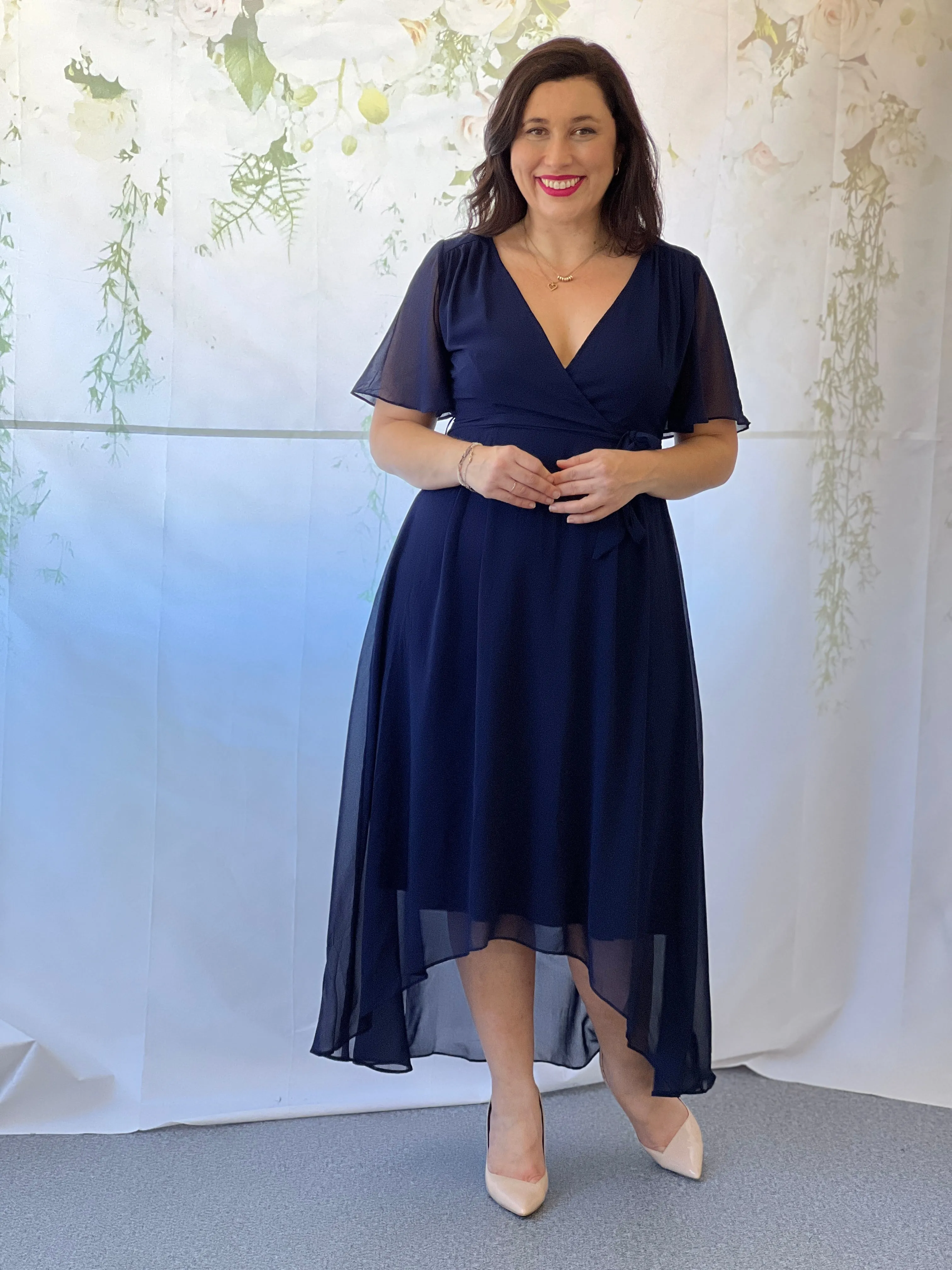 Mill Navy Evening Dress