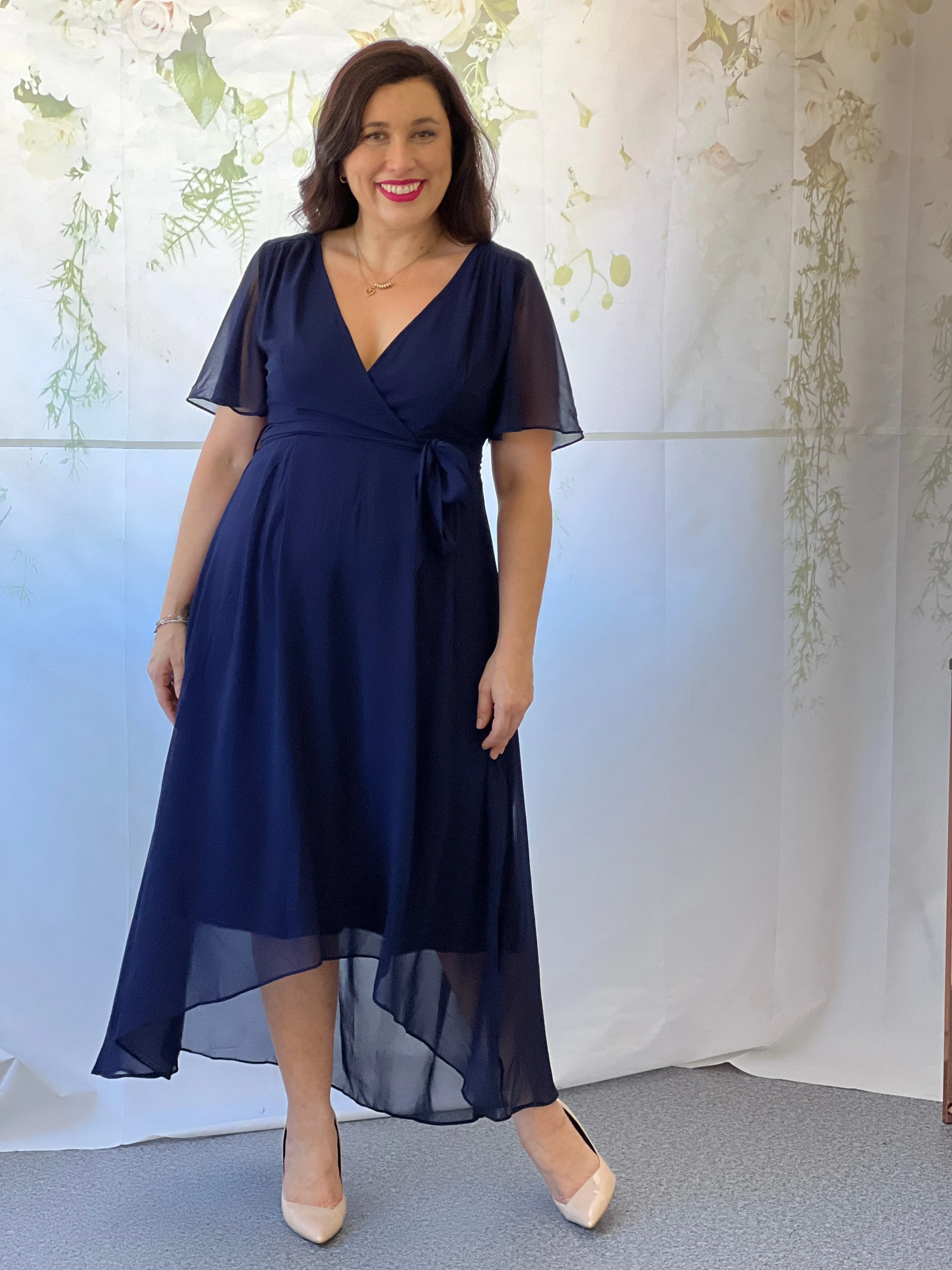 Mill Navy Evening Dress