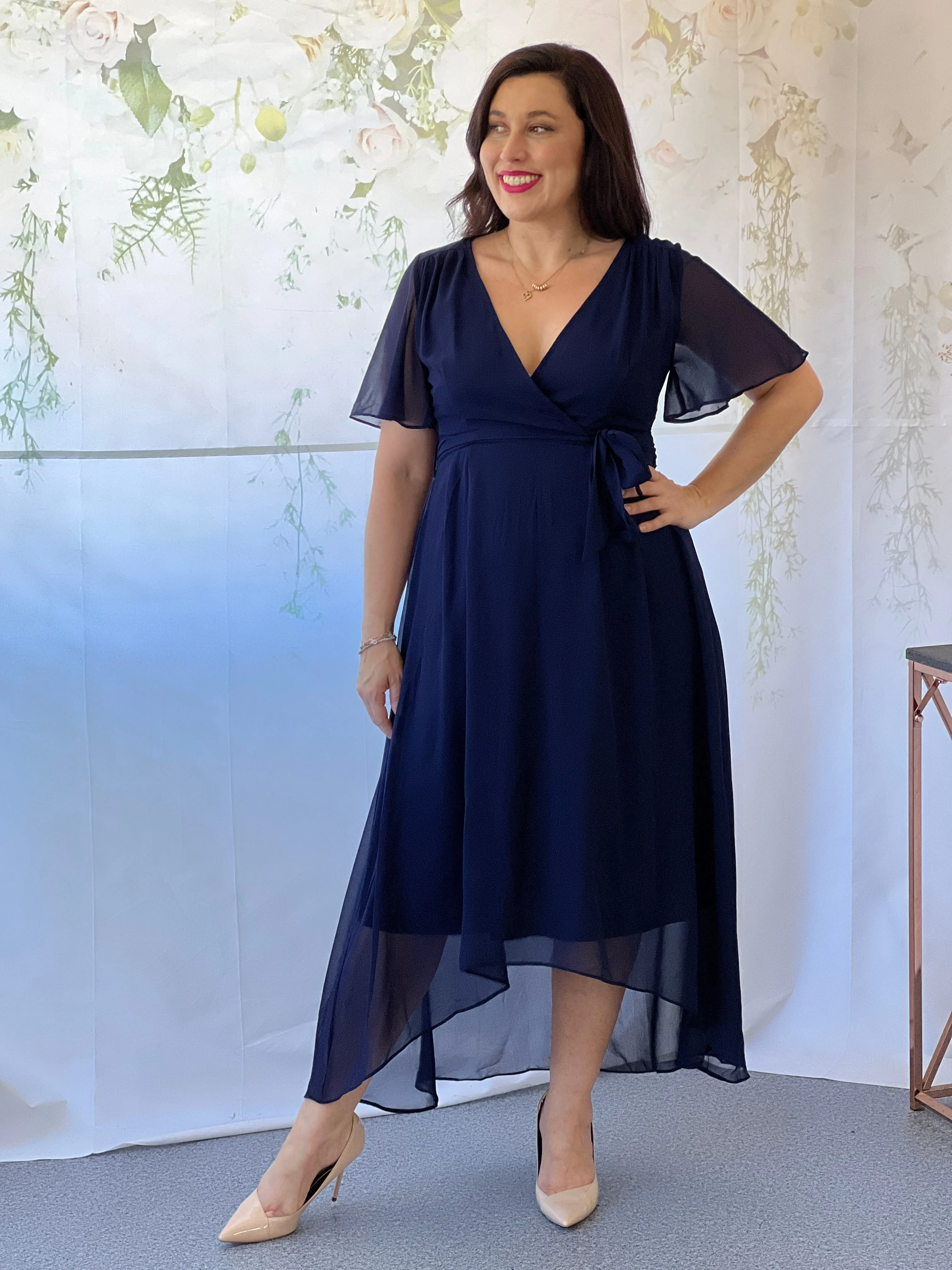 Mill Navy Evening Dress