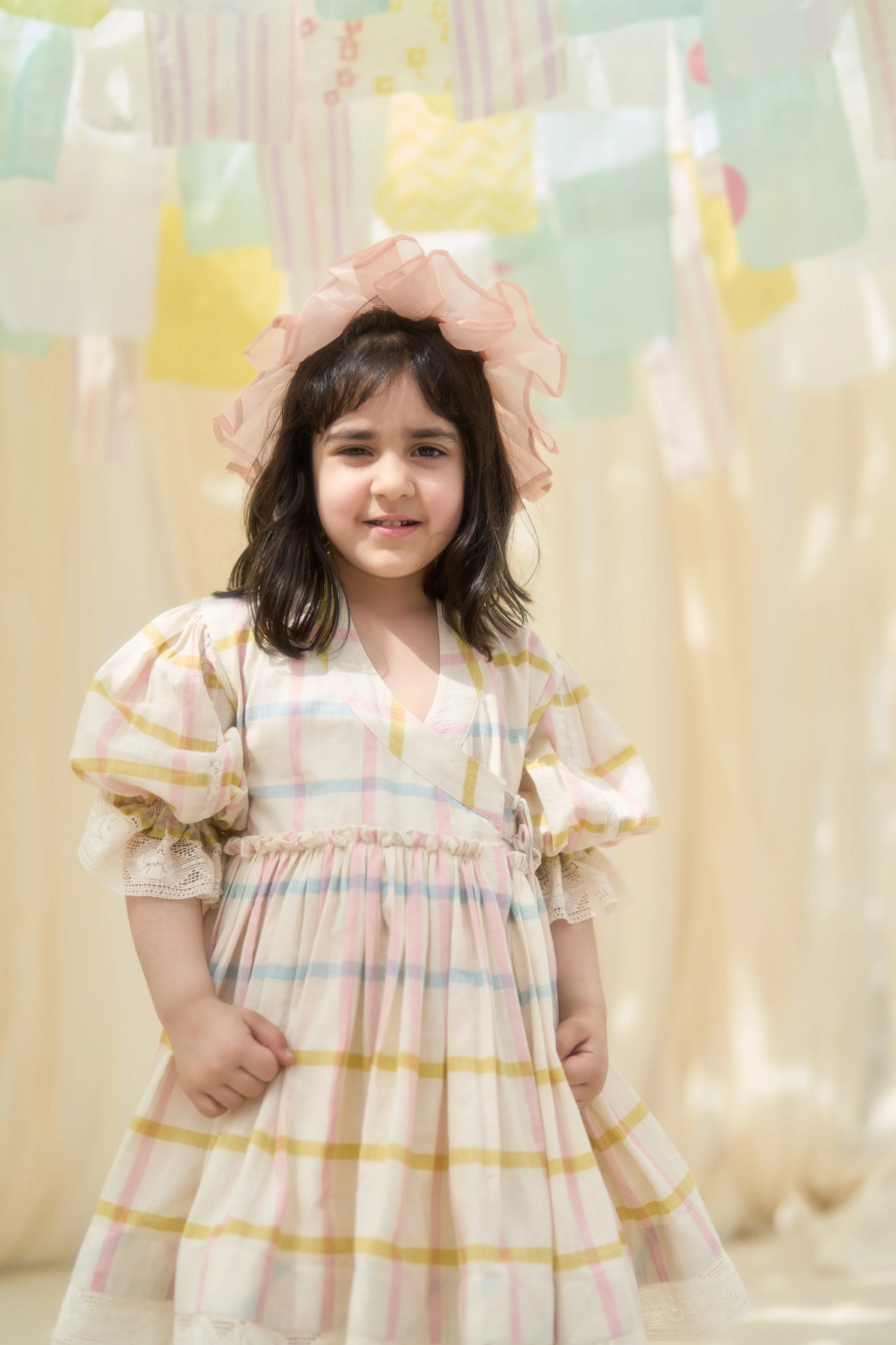 Mini Apricot Dress