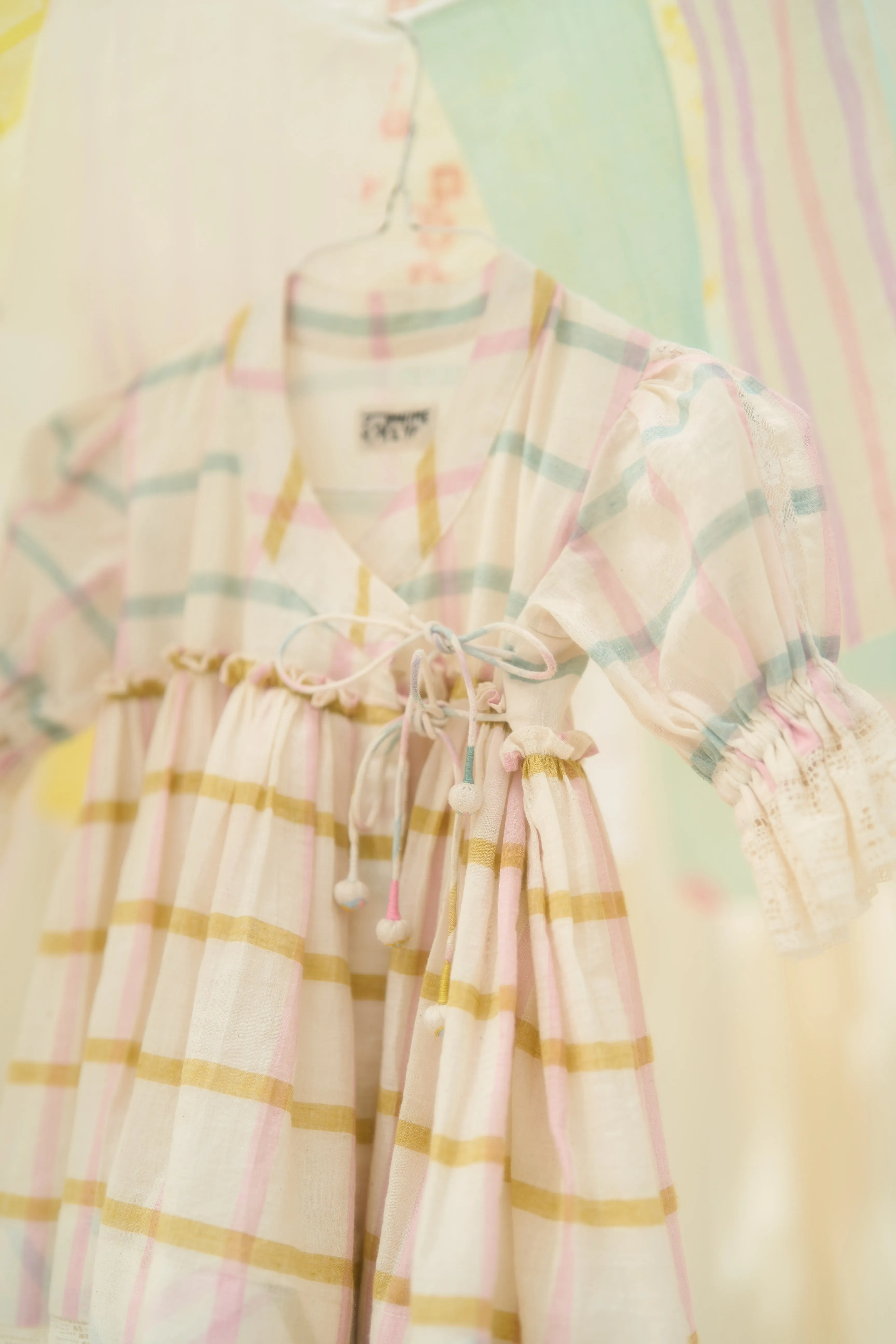 Mini Apricot Dress