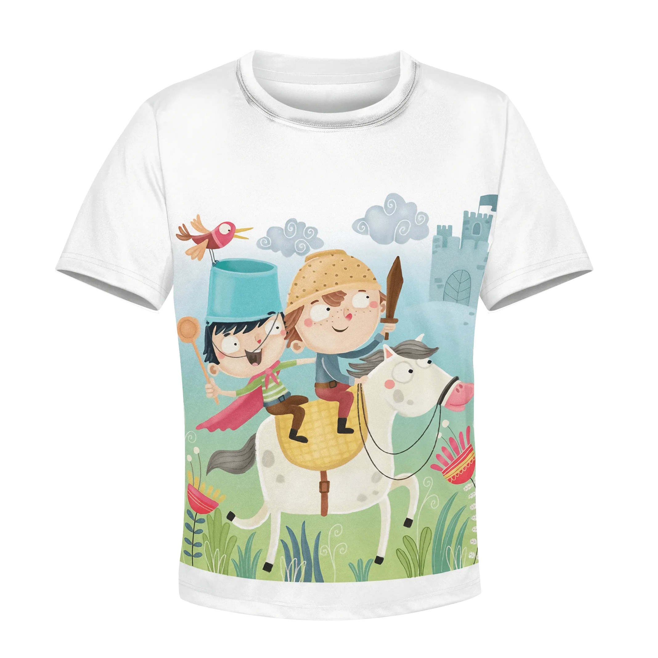 Naughty Boys Riding Horse Custom Cosplay Kid Hoodie