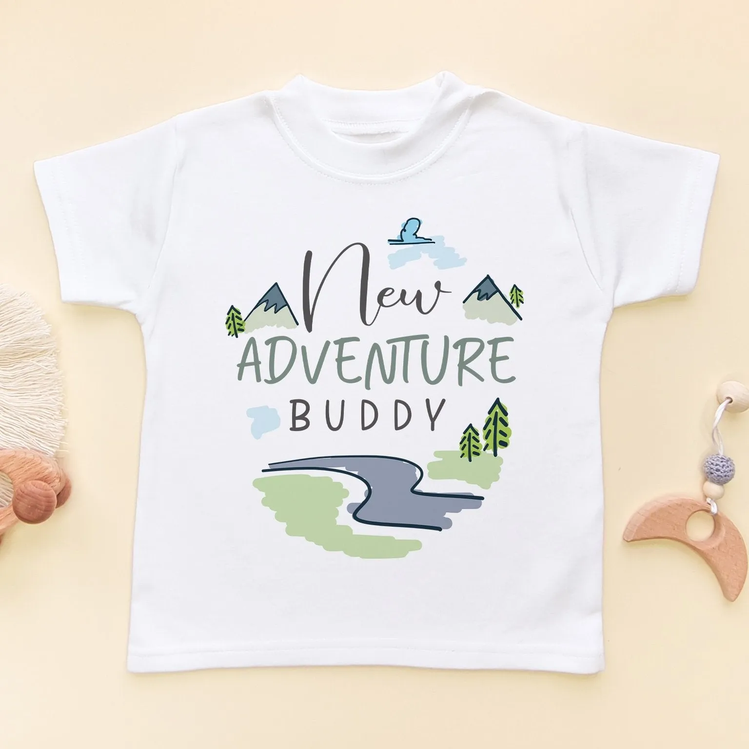 New Adventure Buddy Toddler & Kids T Shirt