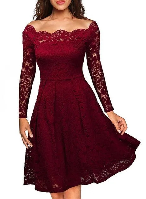Nona® | Vintage Floral Lace Dress