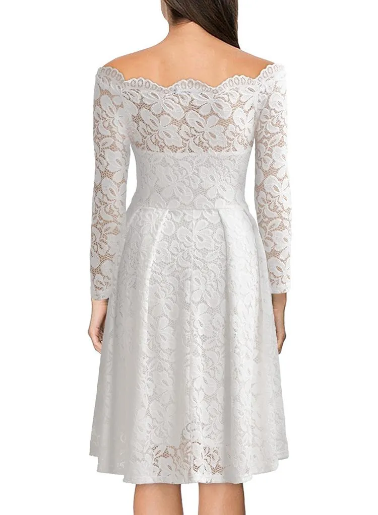 Nona® | Vintage Floral Lace Dress