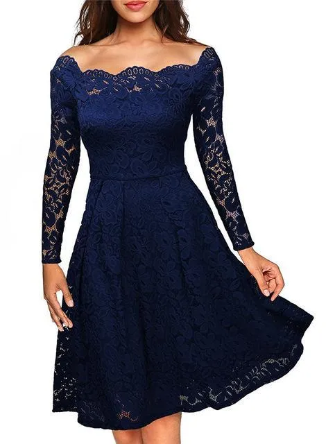 Nona® | Vintage Floral Lace Dress