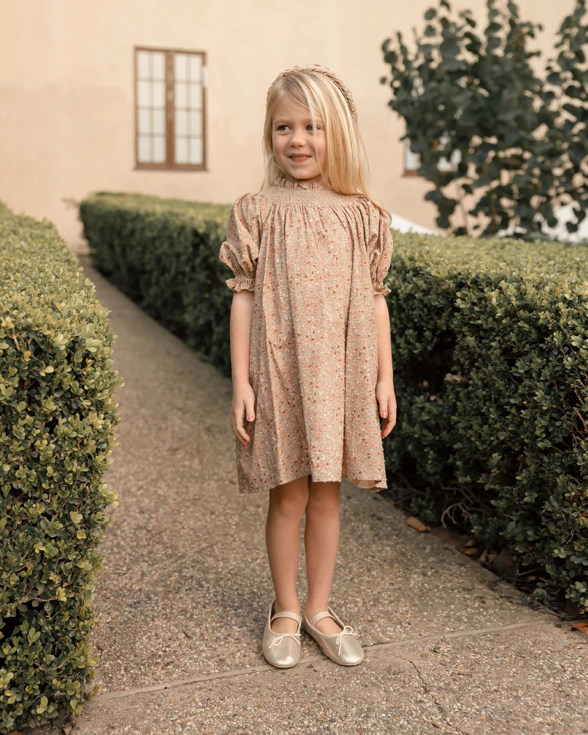 NORA LEE MADDIE DRESS-MOSS GARDEN