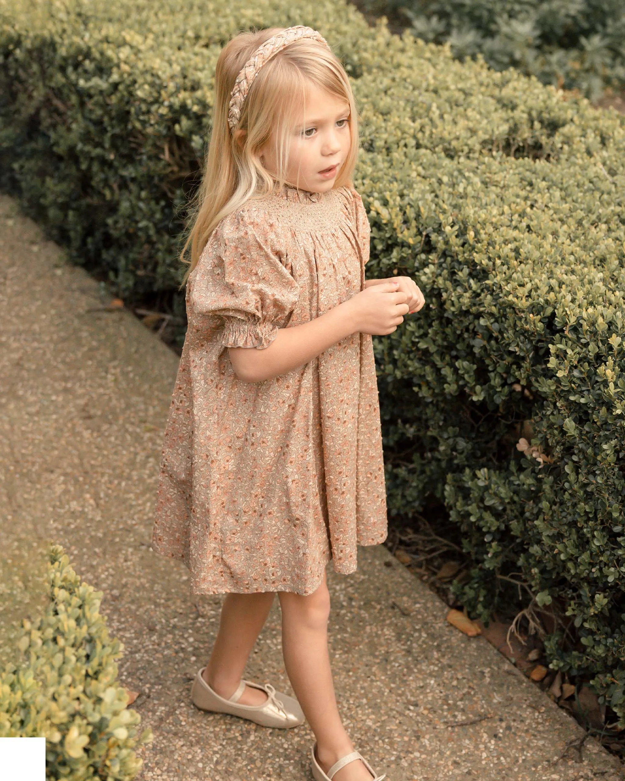 NORA LEE MADDIE DRESS-MOSS GARDEN
