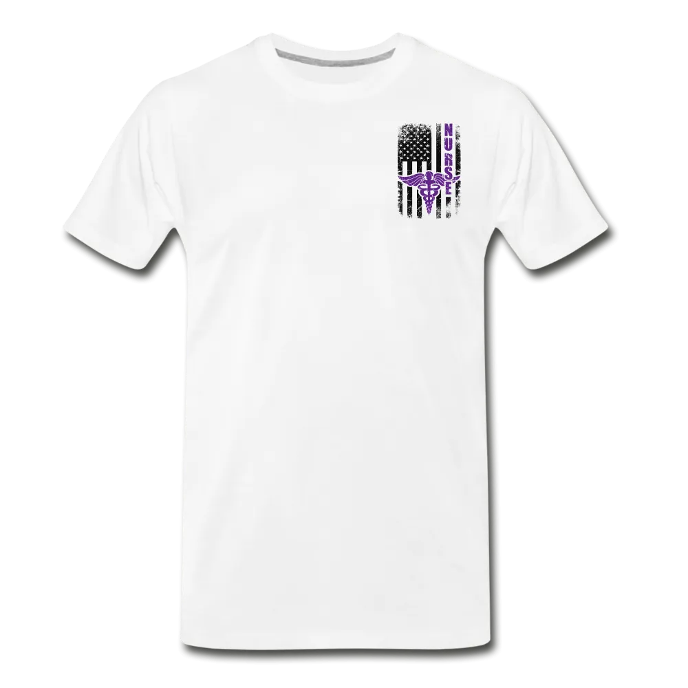 Nurse Flag Men's Premium T-Shirt (CK1809)